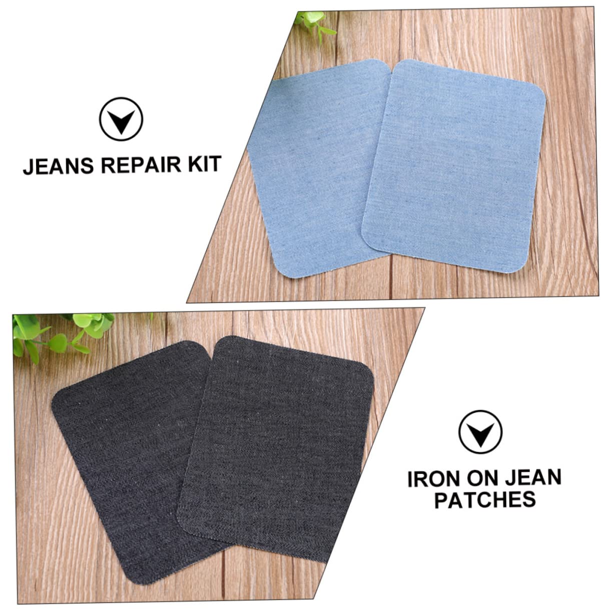SHINEOFI 72pezzi Pz Toppe Termoadesive Per Riparazione Jeans Patch Adesive Per Abbigliamento Facile Applicazione e Decorazione
