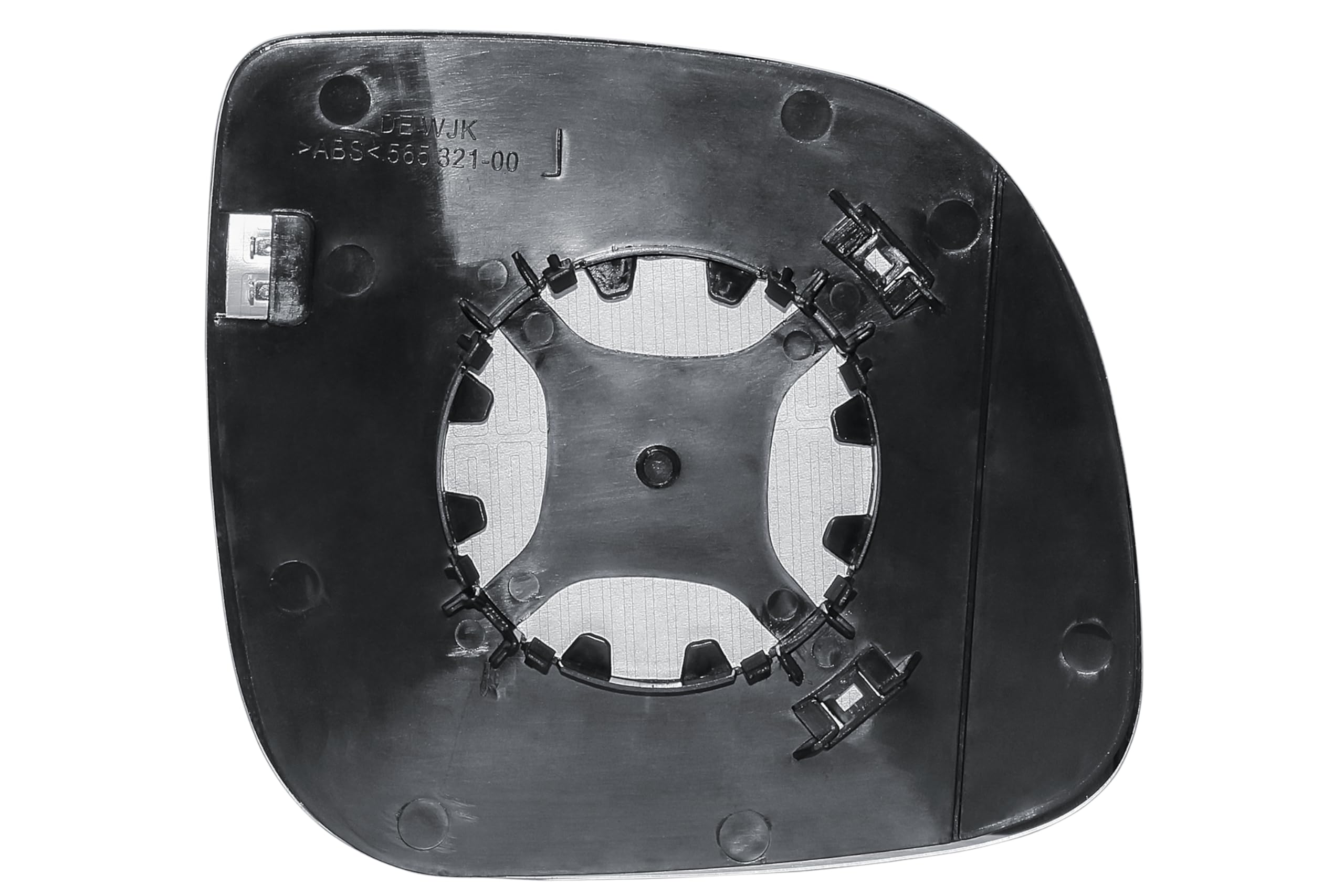 Zapasowe lusterko zewnętrzne z lewej strony kierowcy, szkło ogrzewane z tylną płytą, szkło lusterka do VW Transporter T5 T6 2010-2024 Multivan 2010-2019