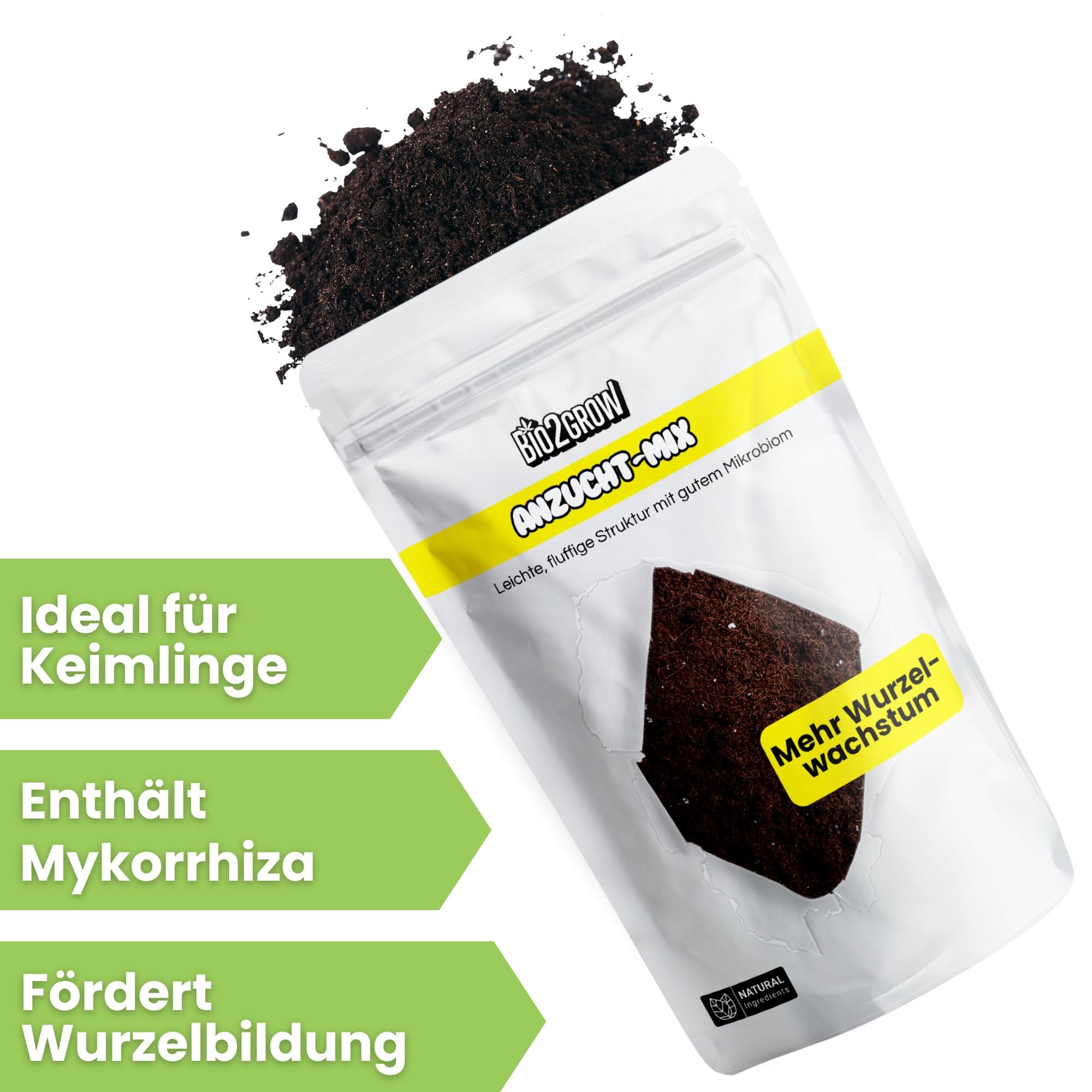 Anzuchterde - Blumenerde Substrat Kokoserde Anzuchterde Palmenerde Rindenmulch Gartenerde Pflanzerde Grow (20 Liter)