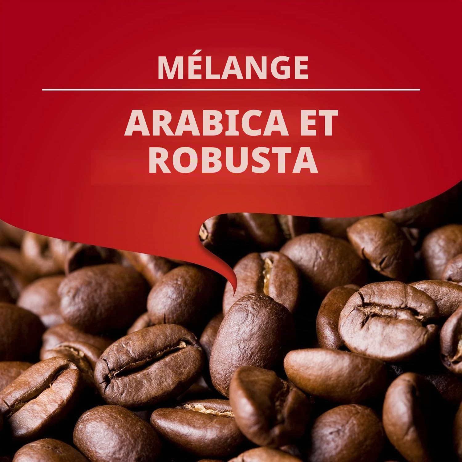 Lavazza Qualità Rossa Lot de 4 paquets de 1 kg de café en grains