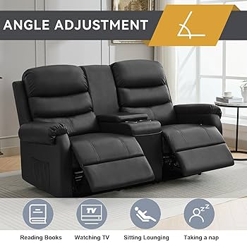 REWARDS　FLICK　Room97　セット Starlight Triple Power Loveseat w/ Immersive Audio, Heat