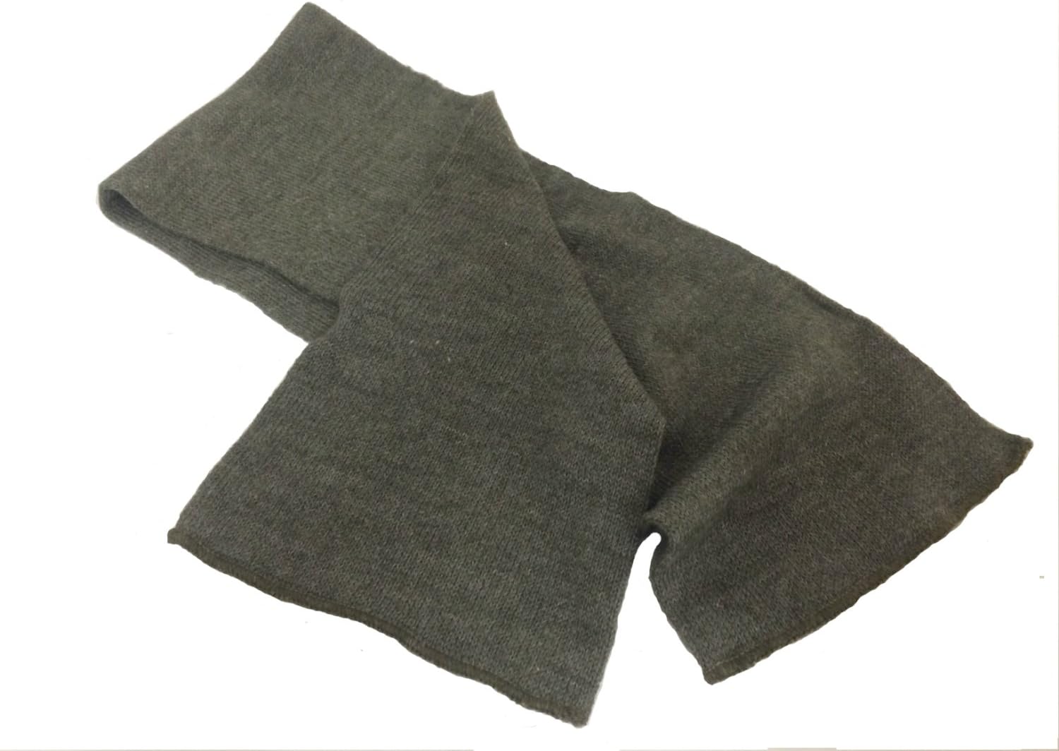 Swedish Army Olive Scarf In Wool.