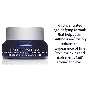 Naturopathica Argan & Peptide Wrinkle Remedy Eye Cream, 0.5 fl oz