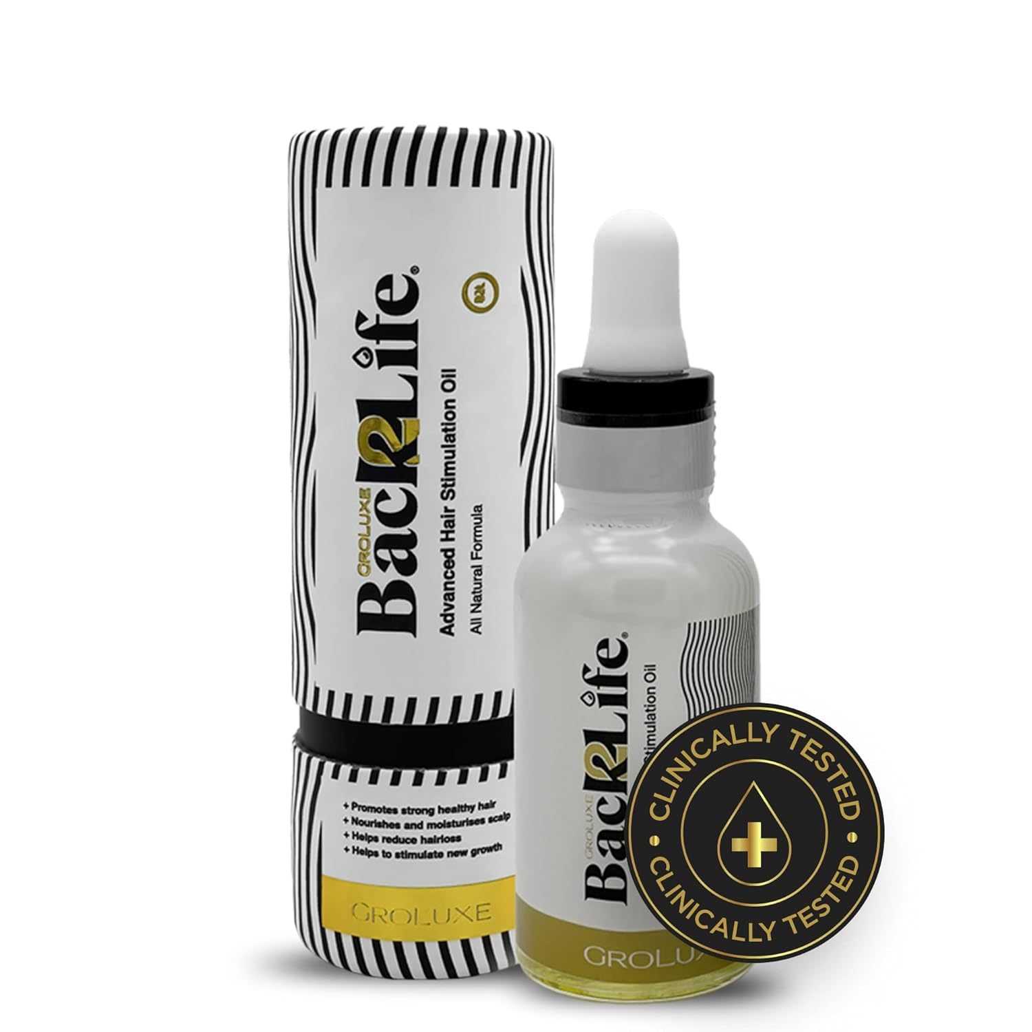 Back2Life 100% Natural Hair Stimulation Regrow your Head & Beard Hair
