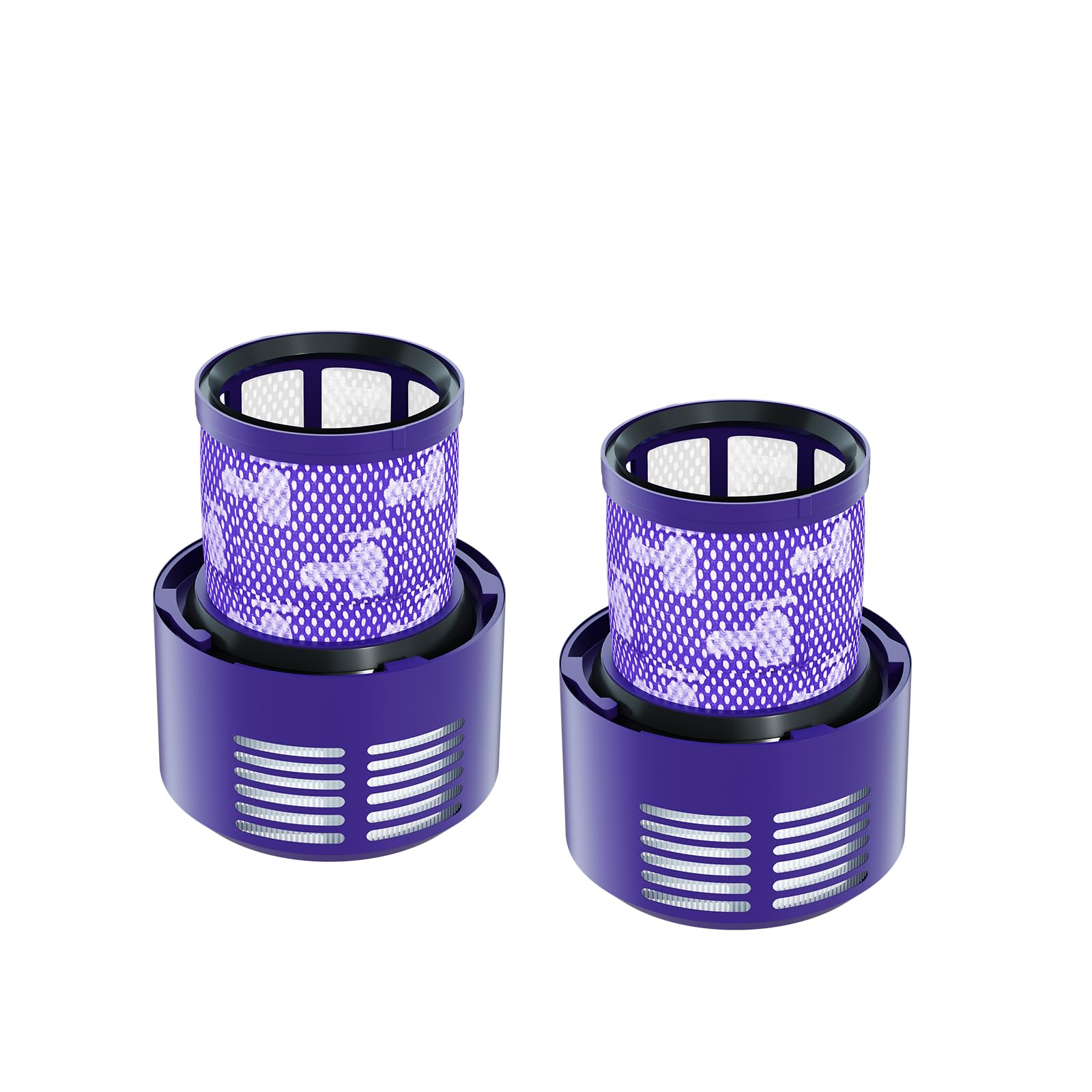 Photo 1 of Vacuum Filter Replacement Parts Compatible with Dyson Cyclone V10 Series: V10 Total Clean, V10 Absolute, V10 Animal, V10 Motorhead, SV12 Vacuums. Compatible with Part Number 969082-01 (V10-2 Pack).