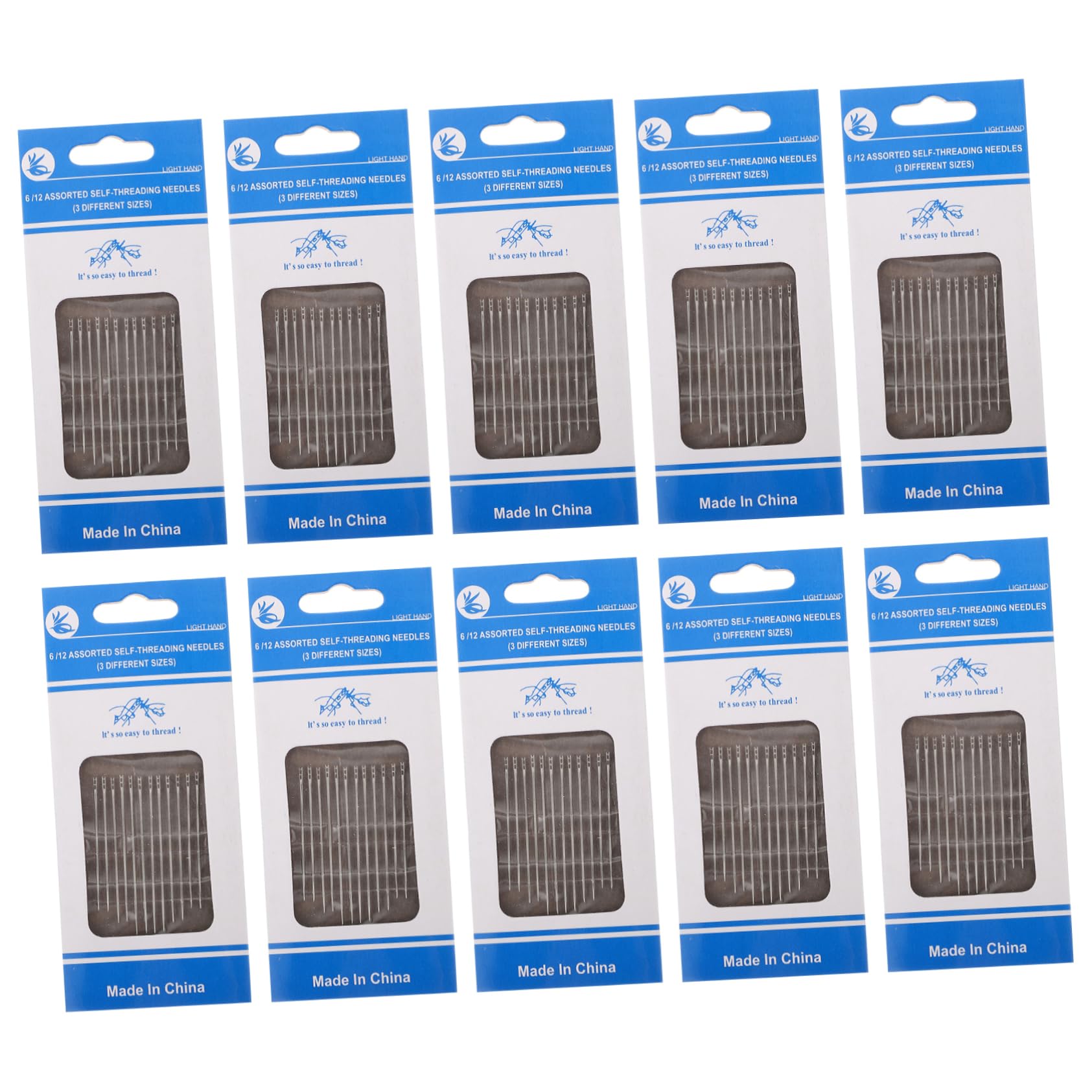 ARTIBETTER DIY Hand Sewing Needles 120pcs Blind Needles Set Professional Practical for Home Sewing Quilting