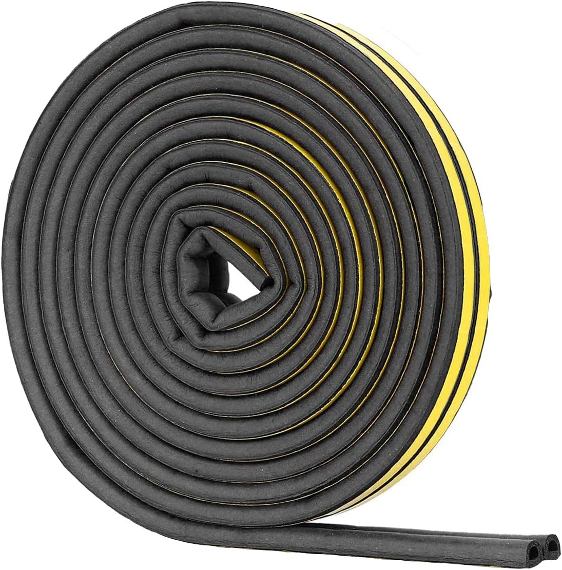 Soundproof Weather Stripping Door Kit，33FT(10M) Long Weather Stripping