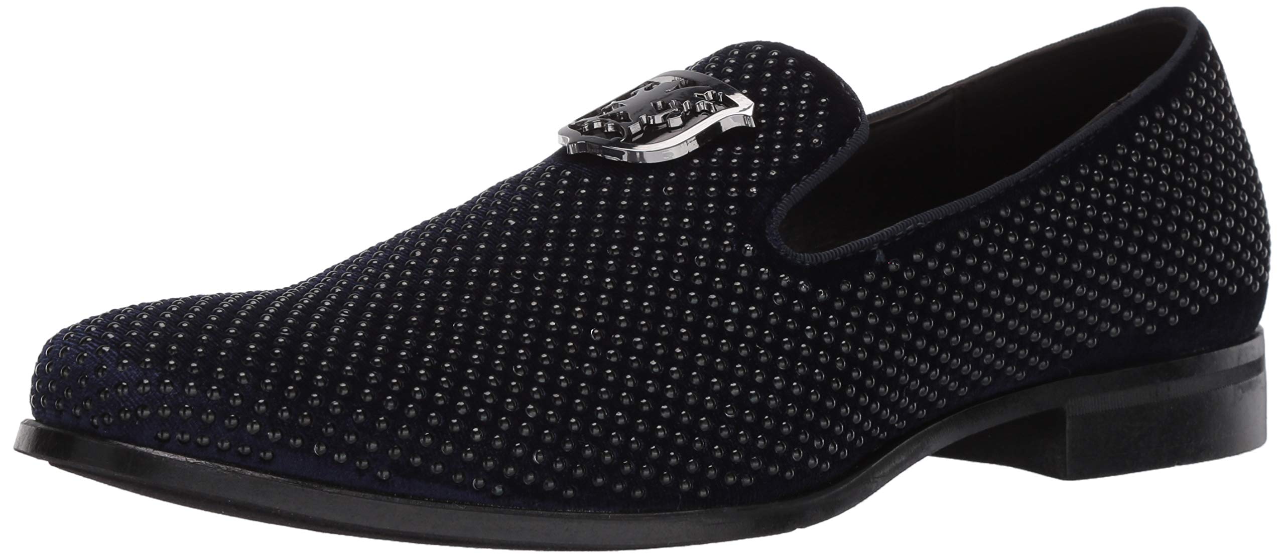 Stacy Adamsmens Swagger Studded Ornament Slip On Driving Style