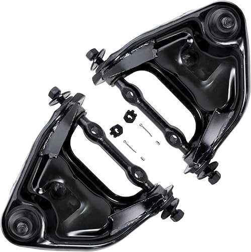 Miniatura 168 de Detroit Axle - 2 brazos de control superiores delanteros para Jeep Grand Cherokee Commander 2005-2010, brazos de control superior con ensamblaje de