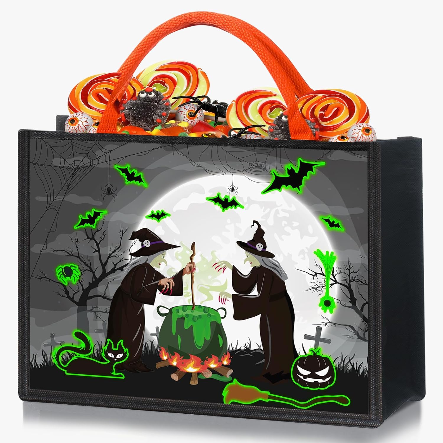 Halloween Trick or Treat Bags Halloween Luminous Bags Glow
