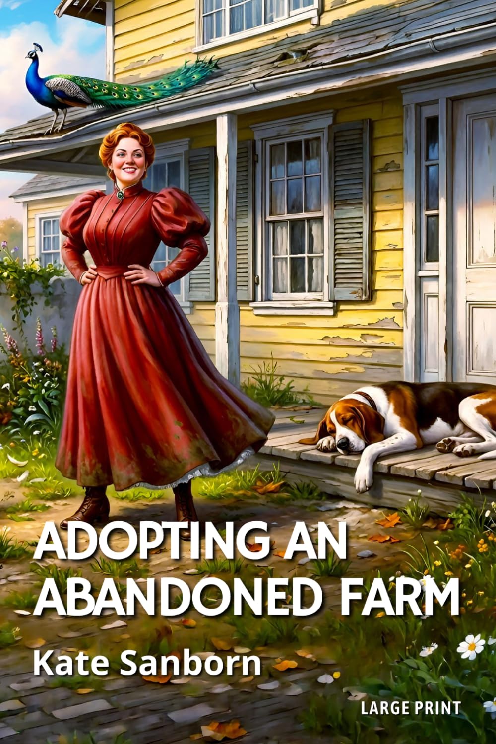 Adopting an Abandoned Farm: A Witty 1891 Memoir of a City Woman's Adventure in Rural New England (LARGE PRINT)