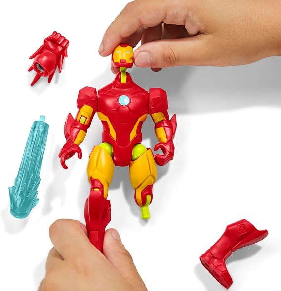 MixMashers Marvel Iron Man Avengers Mix and Match Action Figure and Accessories
