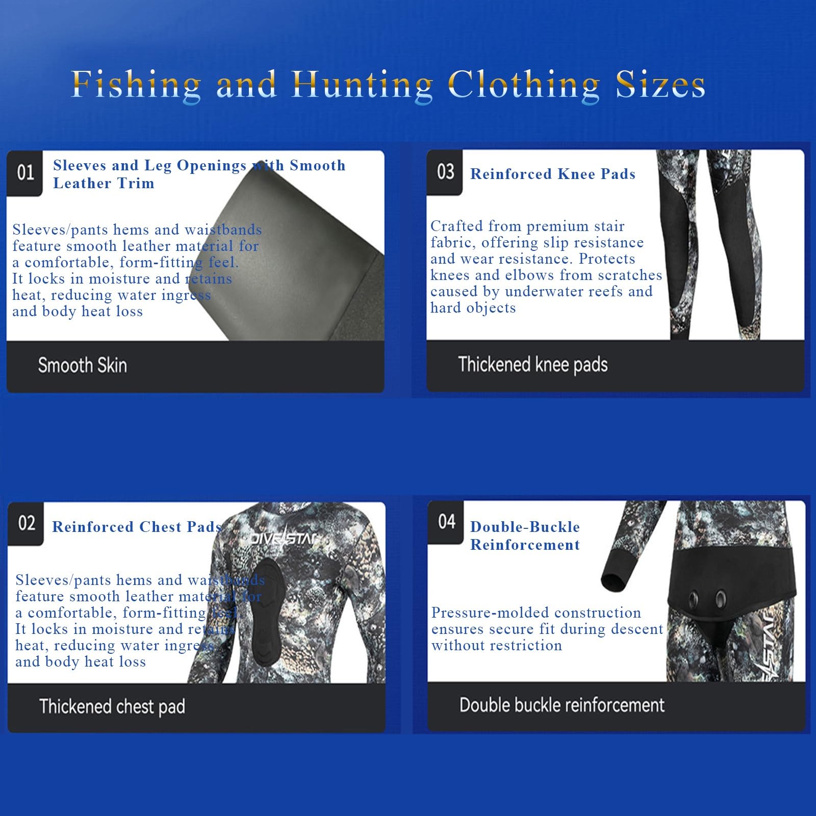 Mute Termiche Mimetiche In Gomma per Uomo E Donna Set Da Pesca Subacquea E Immersioni In Stile Split Da 3 mm/5 mm/7 mm