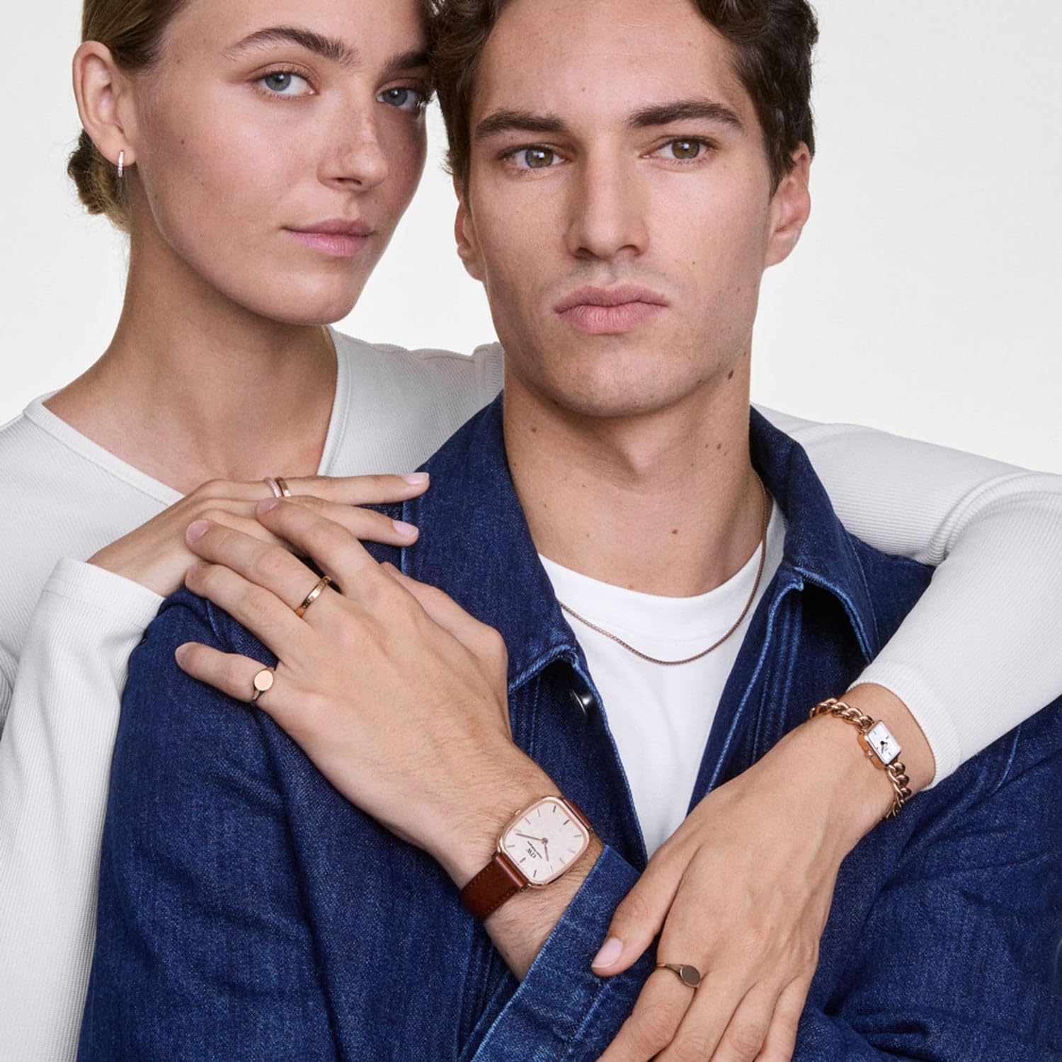 Daniel Wellington Marlon Uhr One Size Steinless Steel with Pvd Plated Rose Gold Rose Gold