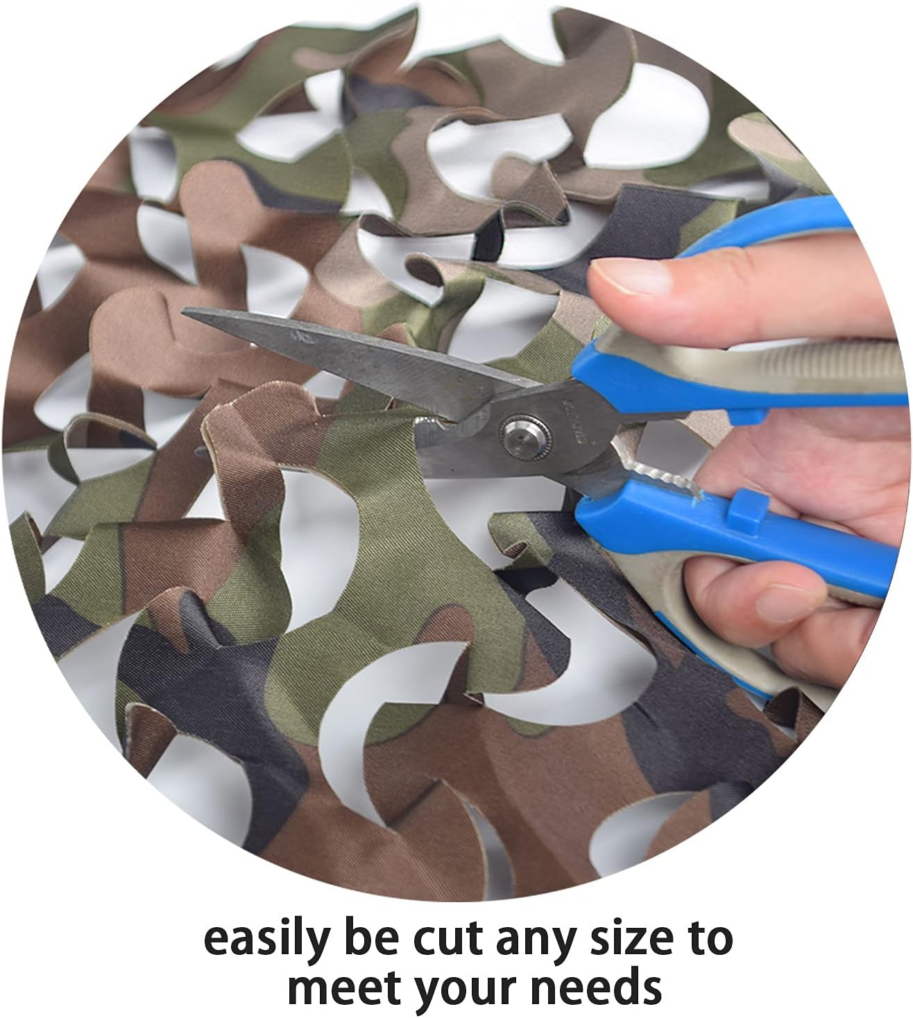 Filet de Camouflage Renforcé 5x4 – Protection, Ombrage & Résistance