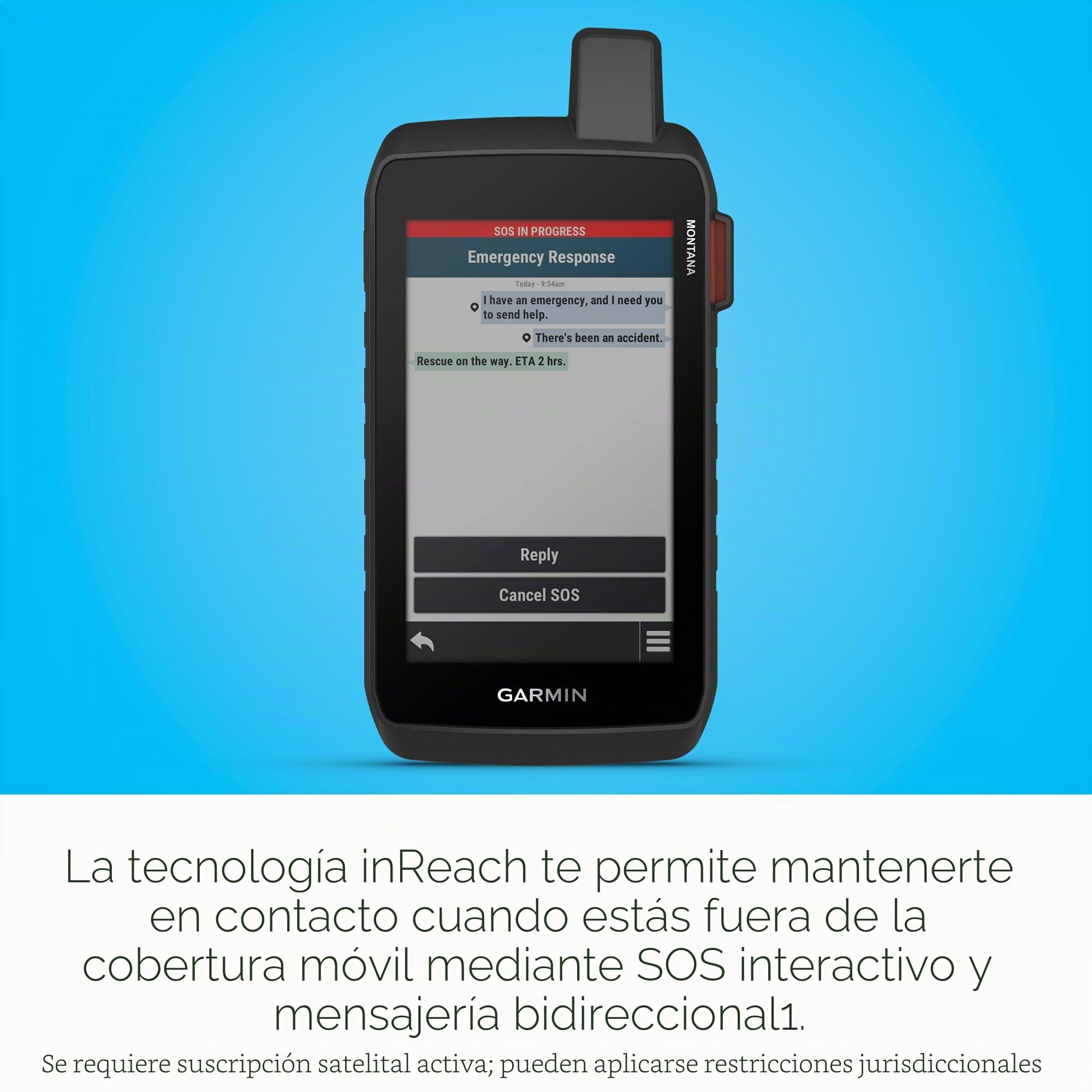 Garmin Navegador portatil Montana 760i