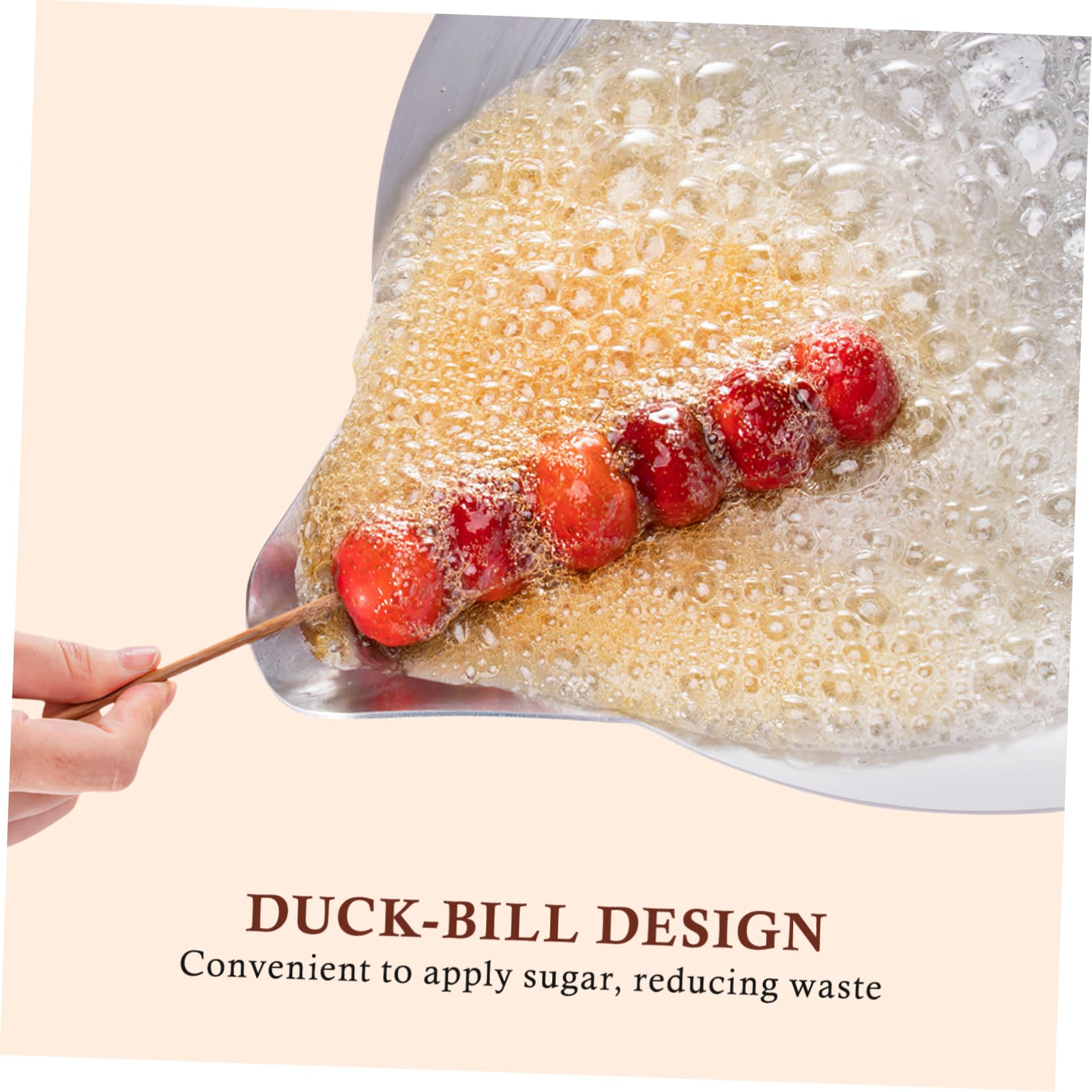 NAMOARLY Easy Clean Boil Sugar Pot Melting Pot for Candy Making Chocolate Tempering Snack Melting Kitchen Cookware