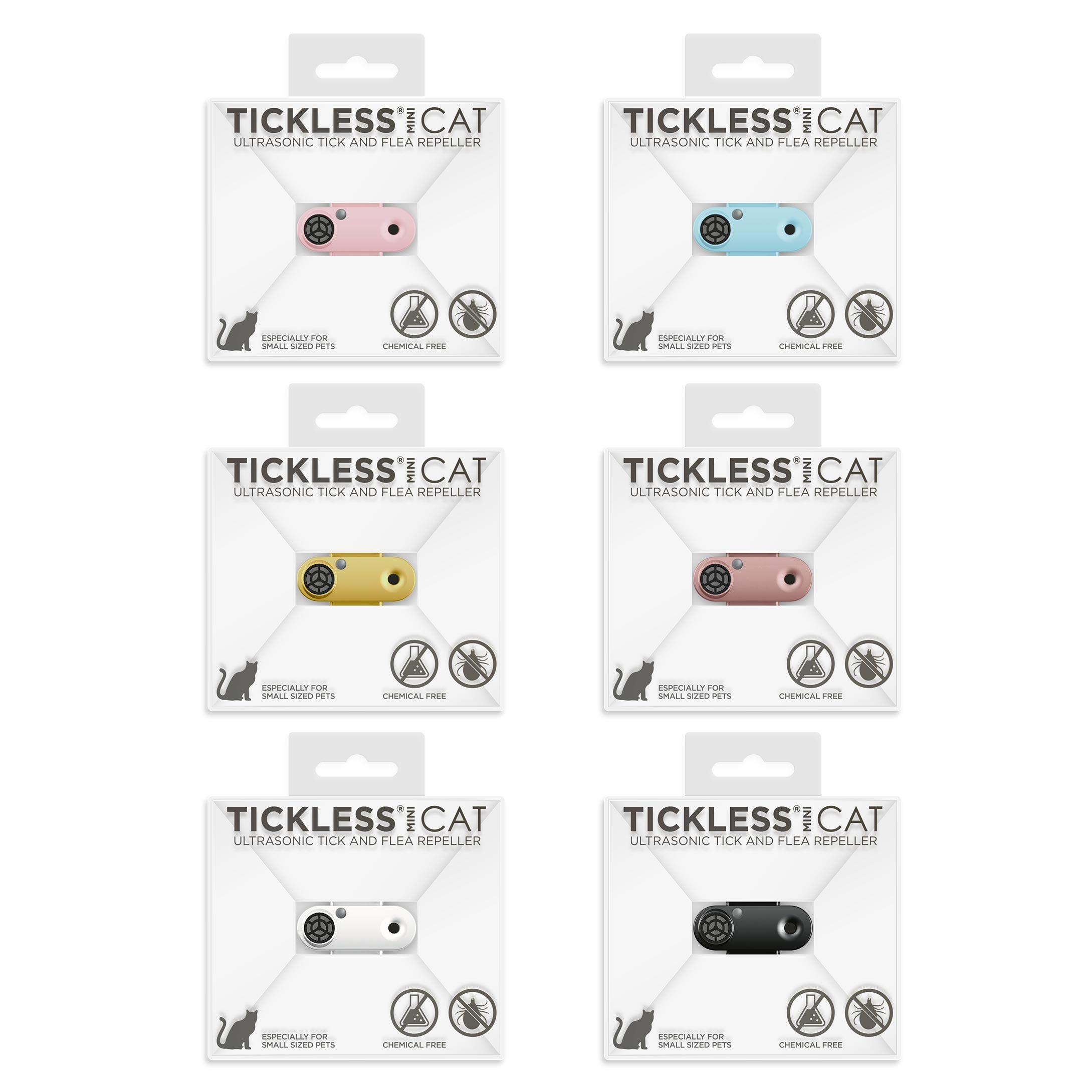 Tickless Mini - Ultrasonischer, natürlicher, chemiefreier Zecken- und Flohvertreiber - Gold