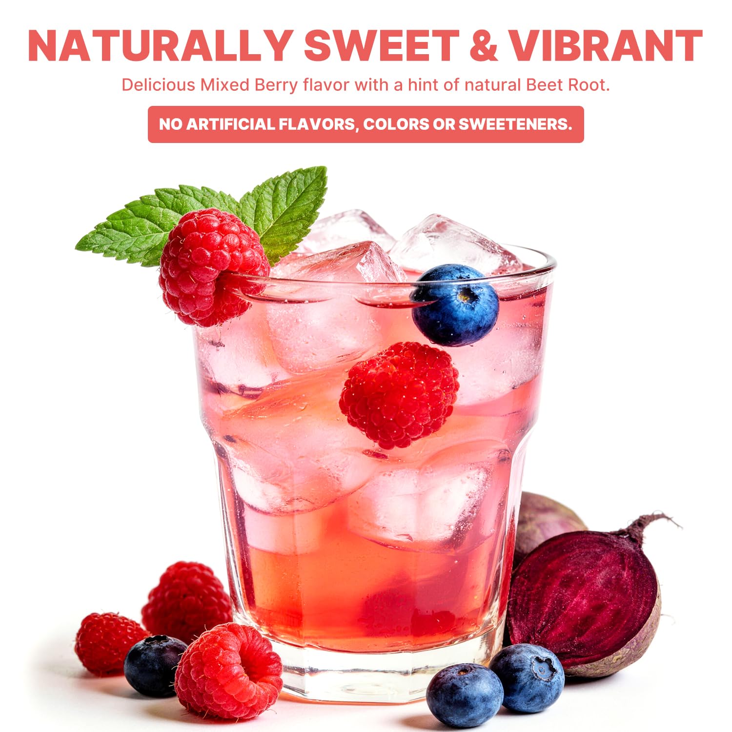 Lactation Drink Mix, Mixed Berry Flavor, 16 Count