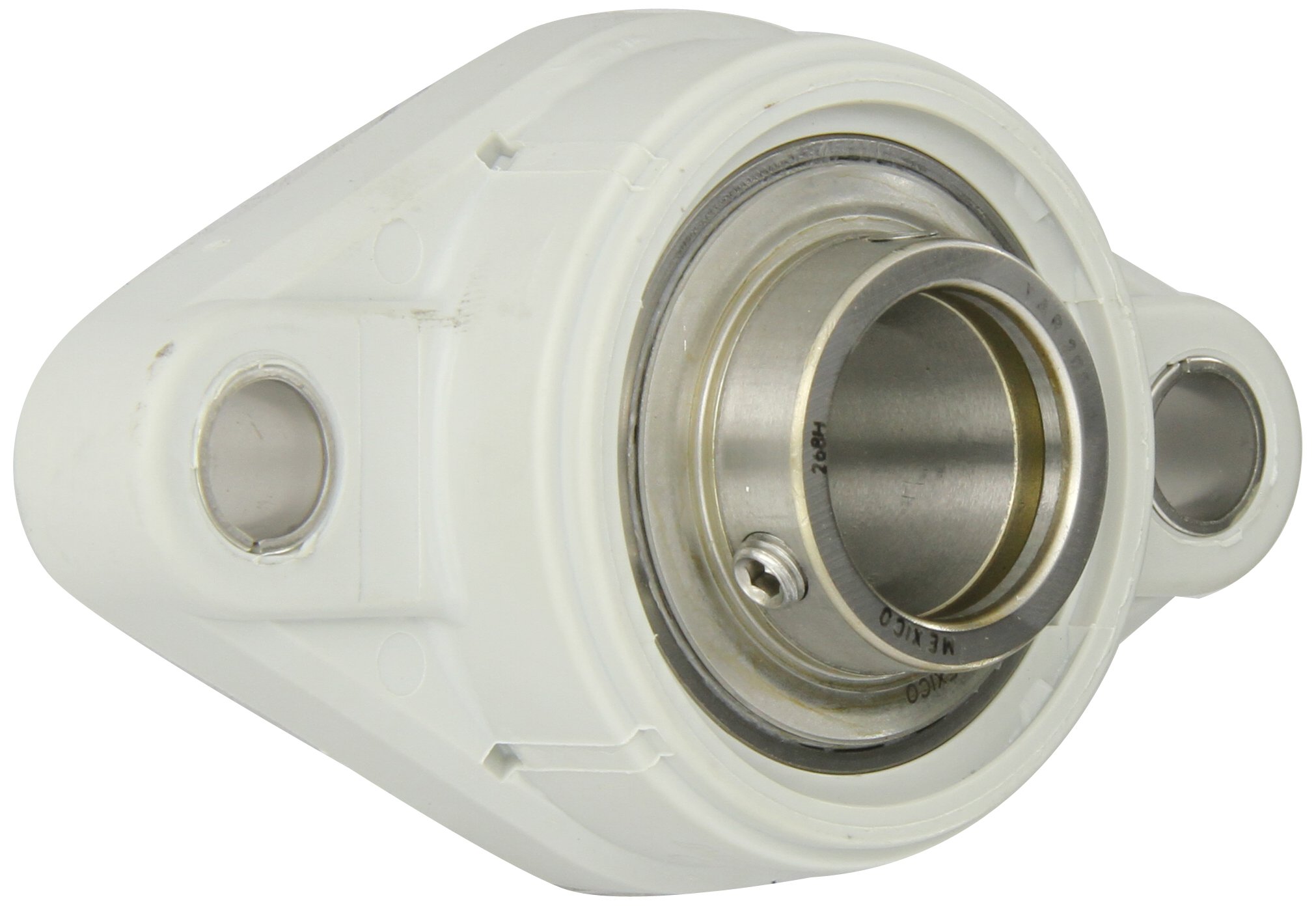 MRC C2F100SS Flange Unit, 2 Bolt Holes, Non-Relubricatable, Non-Expansion, Composite, Setscrew Locking Inner Ring, Stainless Steel Insert, Inch, 1