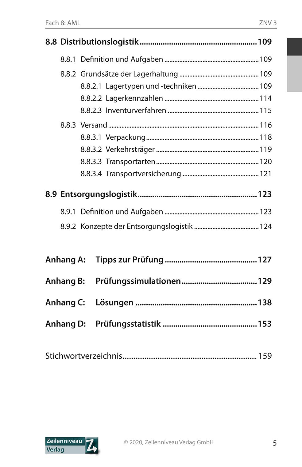 Zur Prüfung vorbereiten in Absatz-, Materialwirtschaft & Logistik (AML): Handlungsspezifische Qualifikationen für Technische Fachwirte