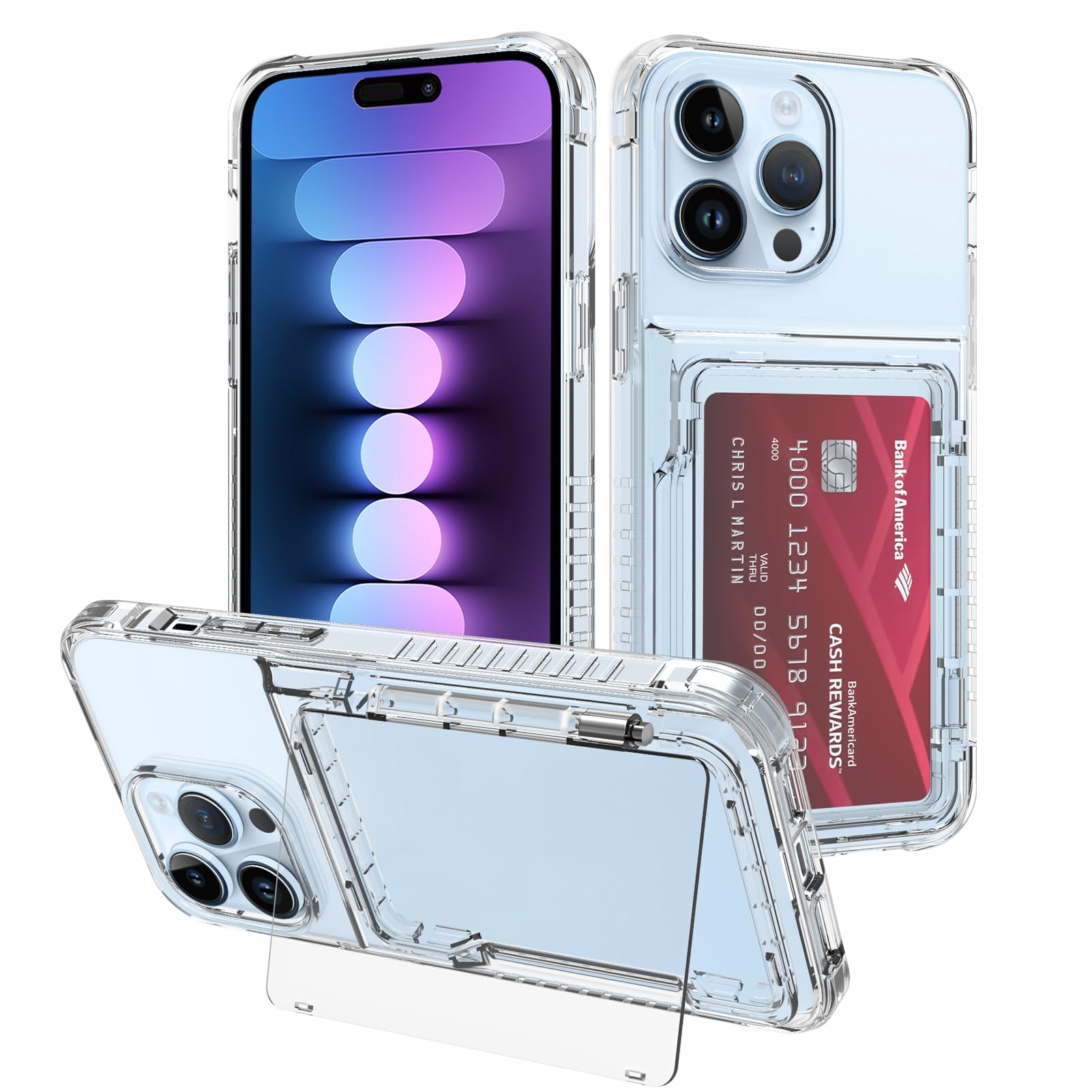 Amazon.co.jp: ZIYE クリスタルクリアケース iPhone 15 Pro Max用