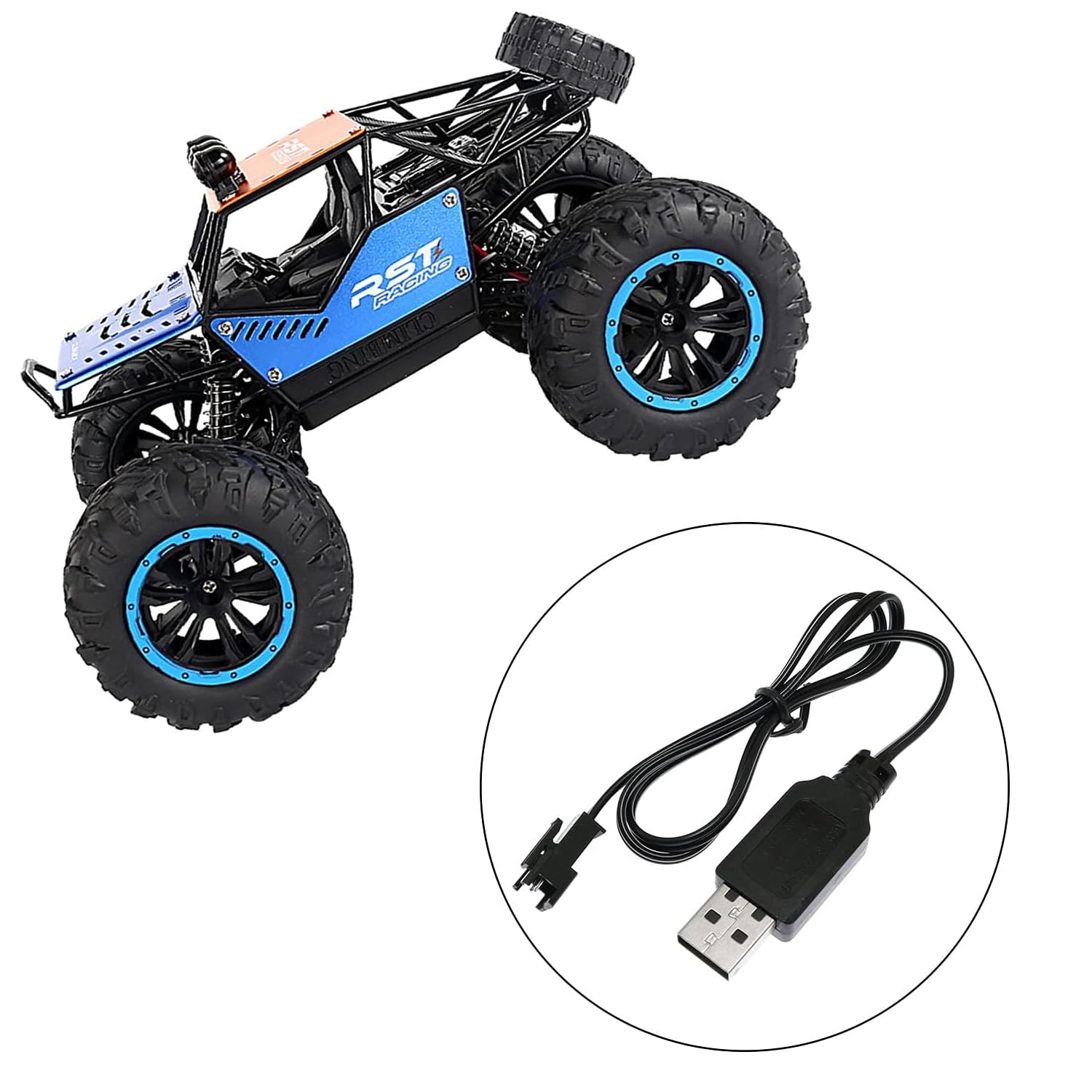 RC Auto USB-oplaadkabel, 7,4 V Li-ion Batterijlader XH 3-pins Stekker