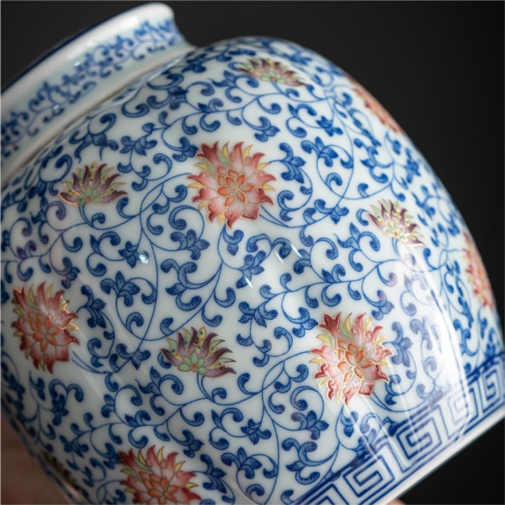 Pojemniki na herbatę i przechowywanie, ceramiczne pojemniki do przechowywania herbaty, duże opakowanie na herbatę, pudełko prezentowe, płatki śniadaniowe, puszka z herbatą (C)
