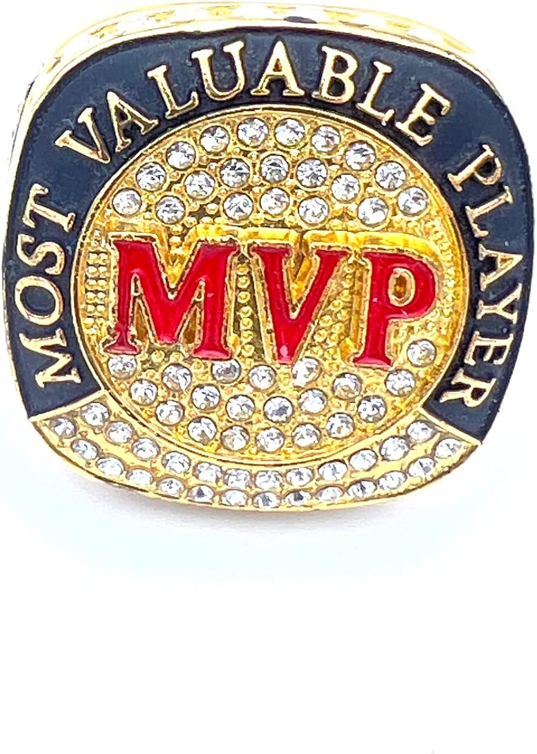 Discount Sports Rings ALL SPORT MVP RING - GOLD Premium Ring/Player/Team Awards 7-4 : Sports & Outdoors