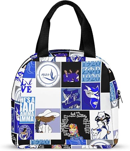 Miniatura 8 de Bolsas de almuerzo portátiles aisladas para mujer, reutilizable, a prueba de fugas, bolsa de almuerzo para viajes, playa, picnic, trabajo, hermanas,