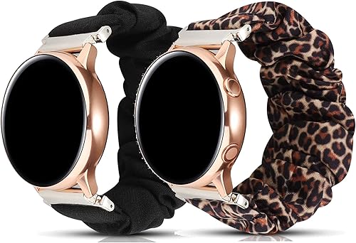 Correa de repuesto para Samsung Galaxy Watch 3 de 1.772in, Galaxy Watch (1.811in), tela elástica de 0.866in, correas de repuesto para Gear S3