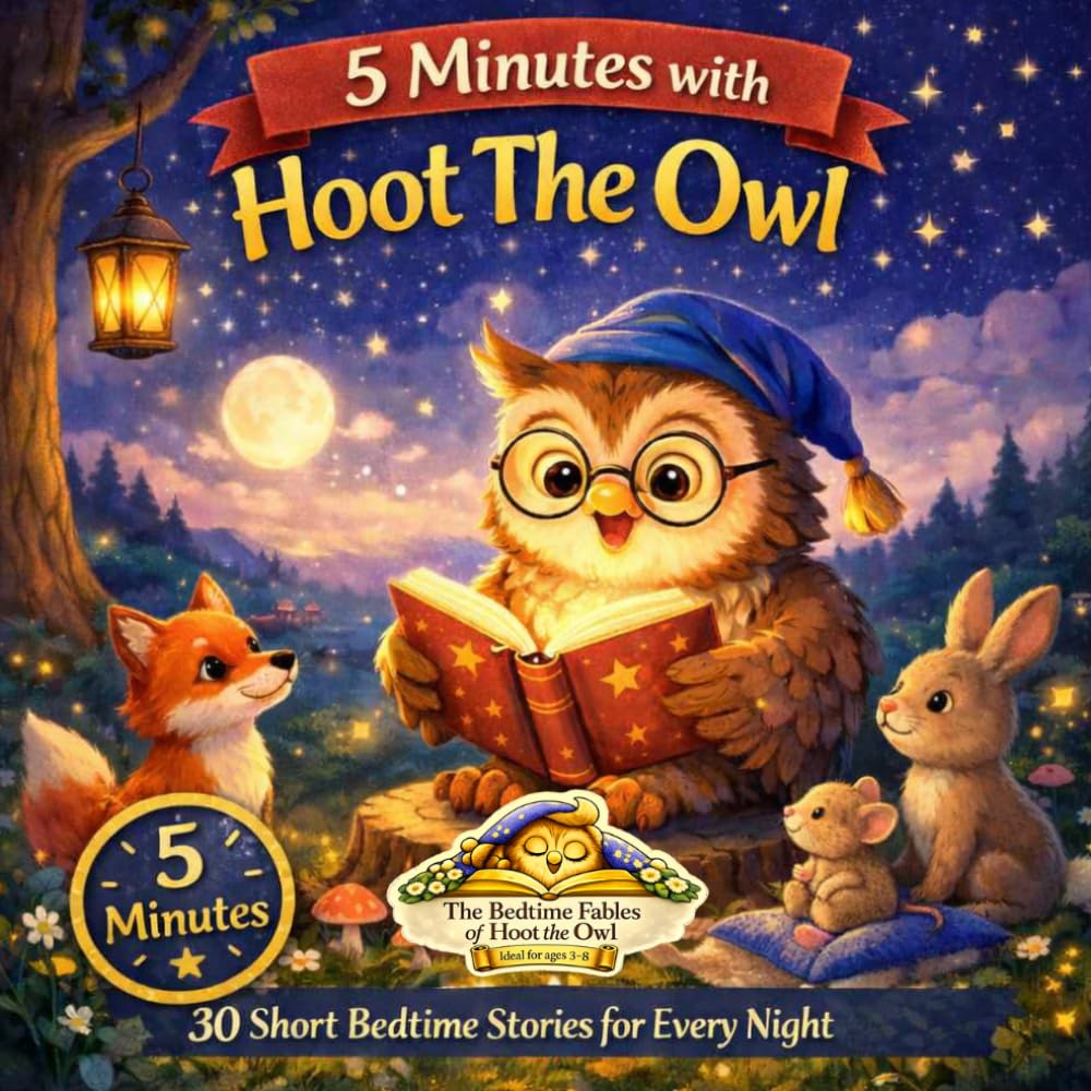 5 Minutes with Hoot the Owl: 30 Short Bedtime Stories for Every Night (The Bedtime Fables of Hoot The Owl)