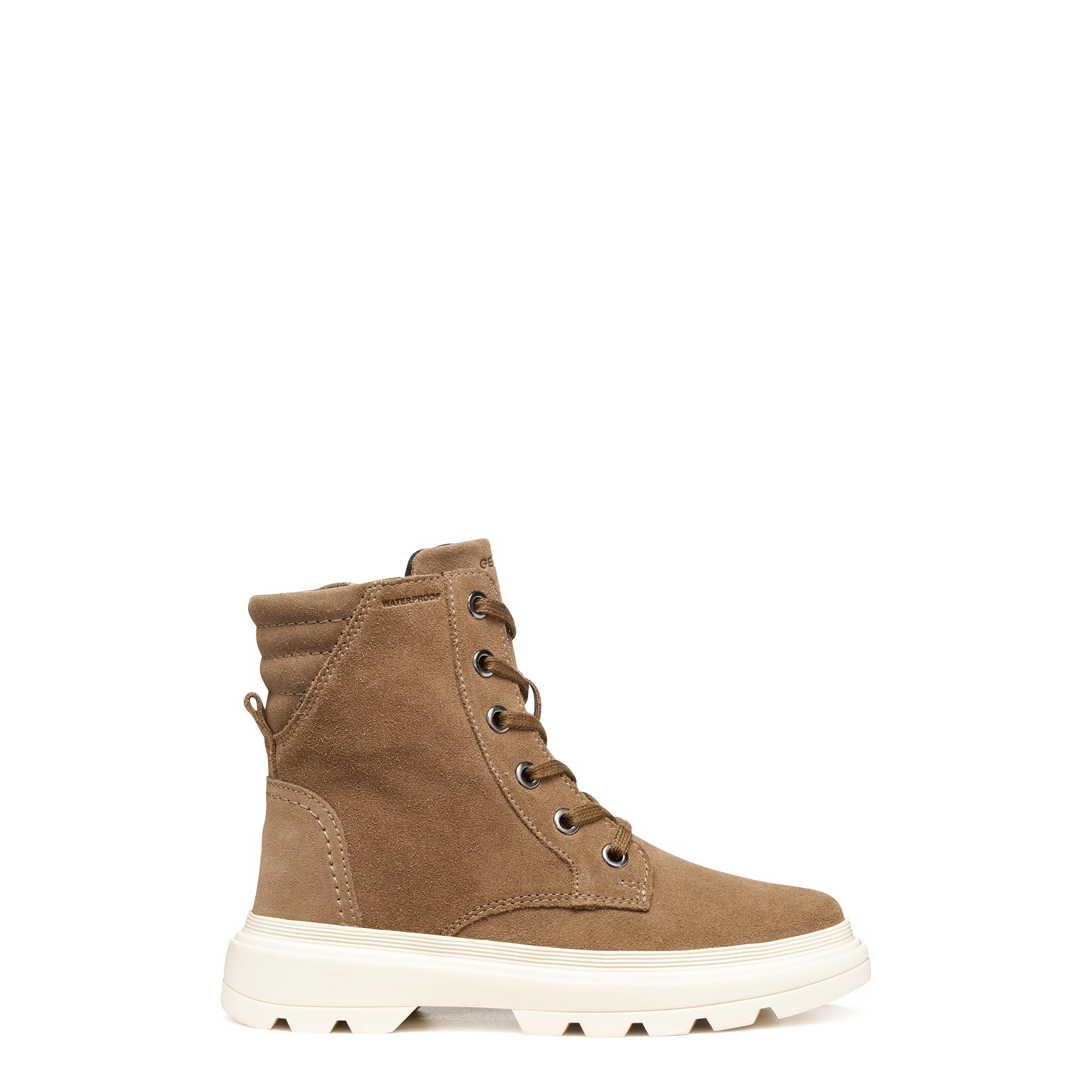 Geox J Kiddartah Girl WPF Ankle Boot, Brick, 34 EU, Brick, 1.5 UK