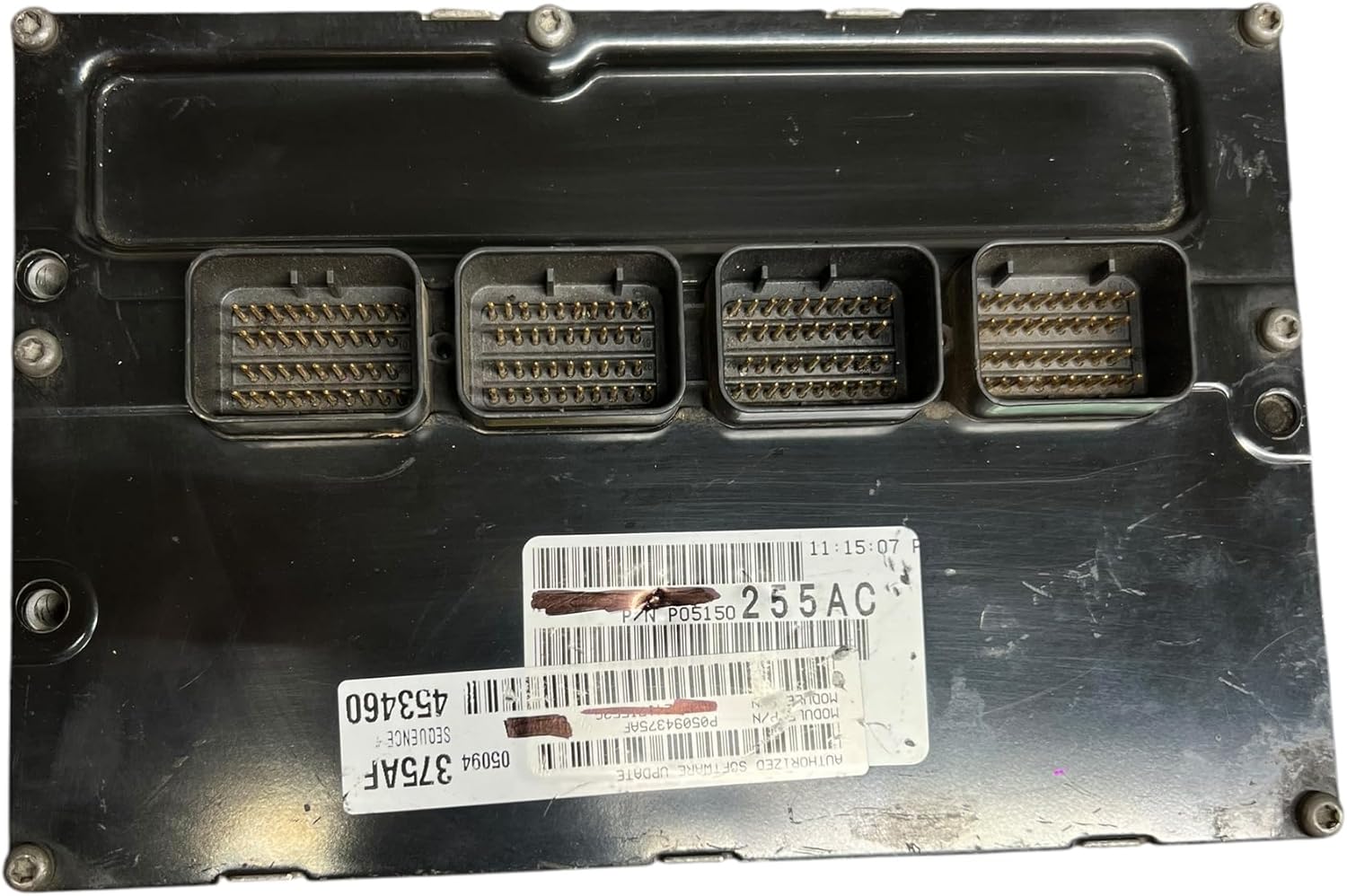 2008 2009 Compatible with Dodge Dakota SXT 4.7L Computer Control Module ECM ECU OEM P05150255AC You Need to Program Used