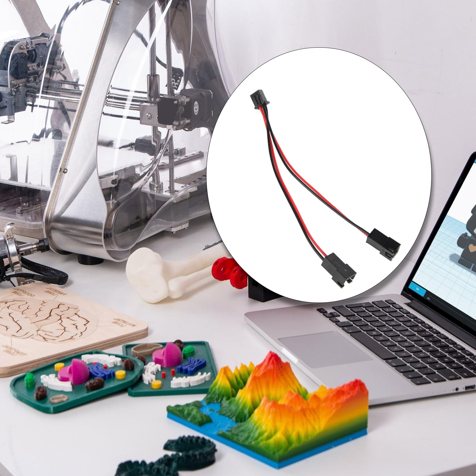 Amazon.com: ASYWISH 3D Printer Cooling Fan Extension Cable