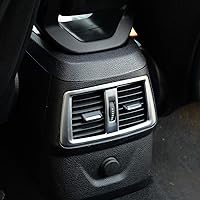 Vista 3 de YIWANG - Embellecedor de marco de salida de aire acondicionado trasero cromado ABS para BMW 218i Gran Tourer F46 2015-2018 Auto Accessories