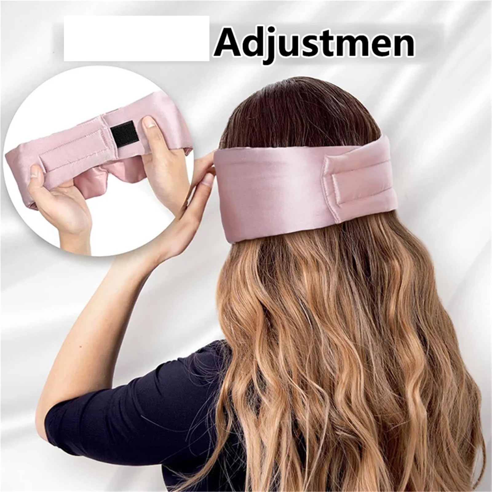 3 stücke Seidensatin Schlafmaske Augenmaske Lichtblockierende Abdeckung Schatten Reise Entspannen Augenklappe Frauen Männer Schlafmittel für Schlaf(Deep Grey)