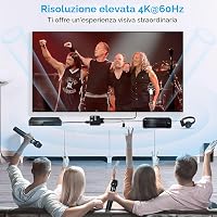 Convertor extractor audio HDMI 2.0b avedio links, 4K 60Hz, HDMI ARC, Toslink SPDIF, stereo 3,5 mm, HDCP 2.2, DTS 5.1, PCM, cu cablu optic inclus 5