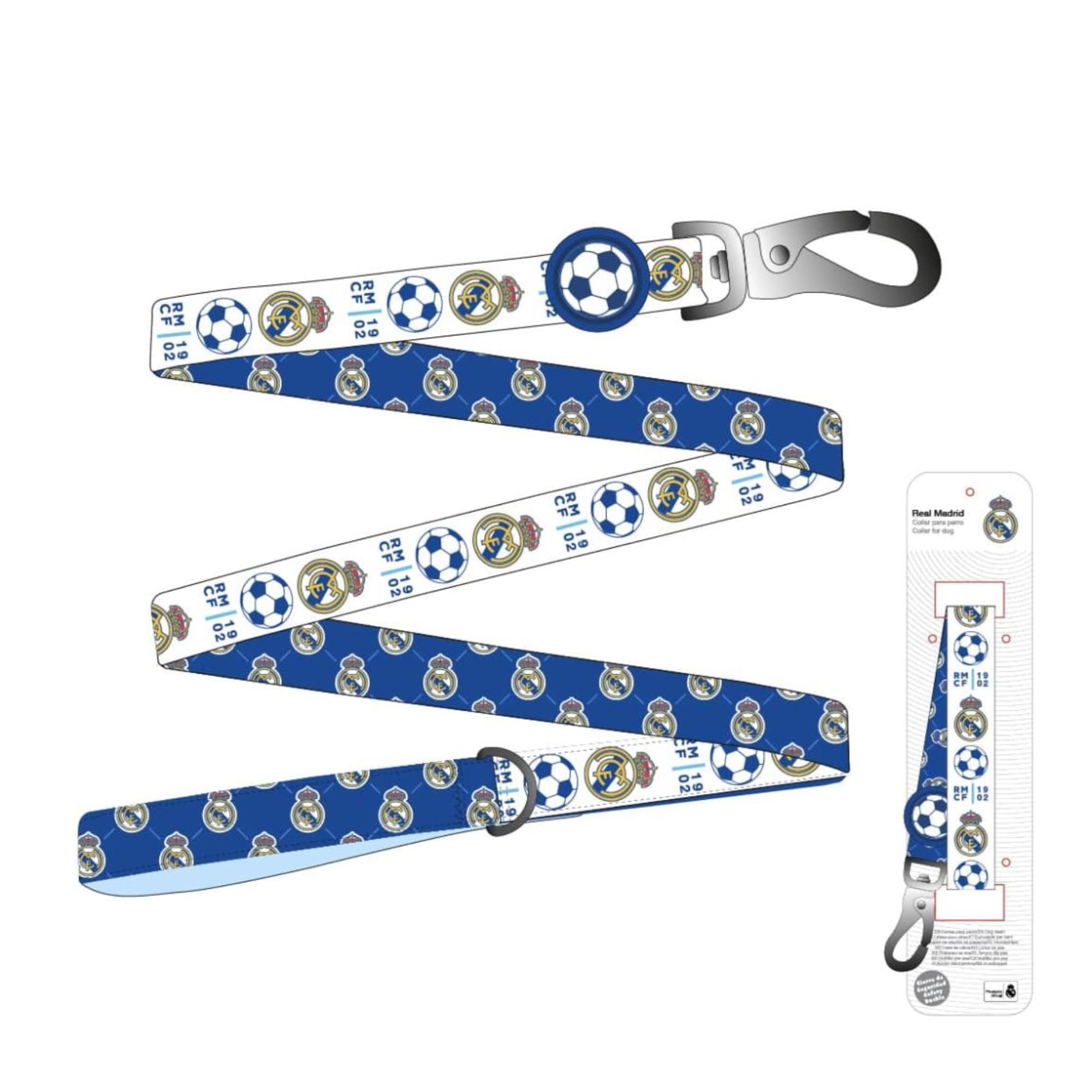 Dog Leash M Real Madrid Design
