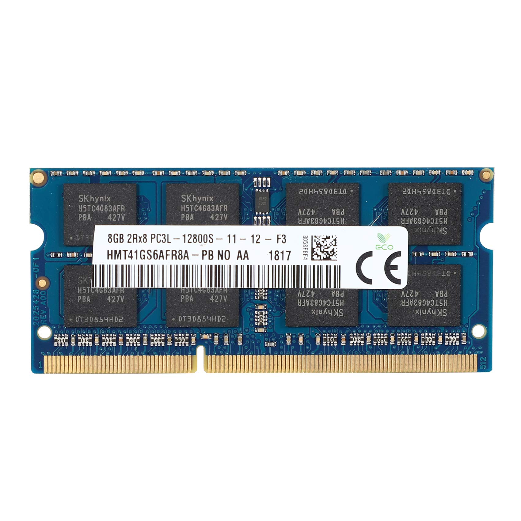 DDR3L Laptop RAM 8GB 1600MHz 1.35V PC3L 双面 16芯 兼容笔记本 双通道 高稳定性