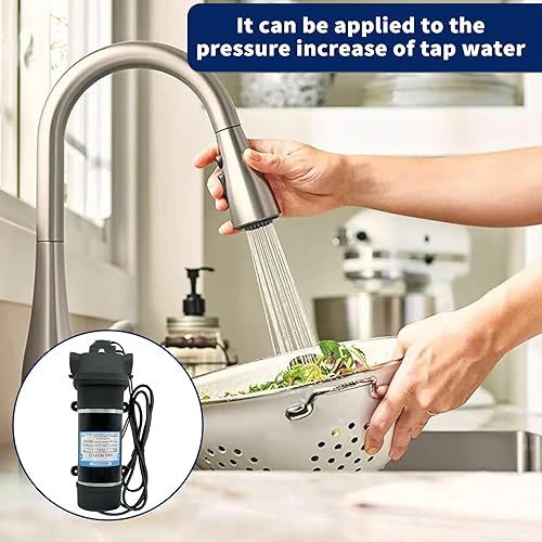 Miniatura 7 de Bomba de diafragma 115V AC 4.5 GPM 40 PSI Bomba de presión de agua, para el hogarpatiomarina (110V)