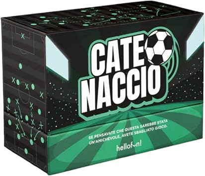 Hellofun! Catenaccio - The Ultimate Football Game! Fun to Play with Family and Friends. From the First World to Today. From 4 Players 14+