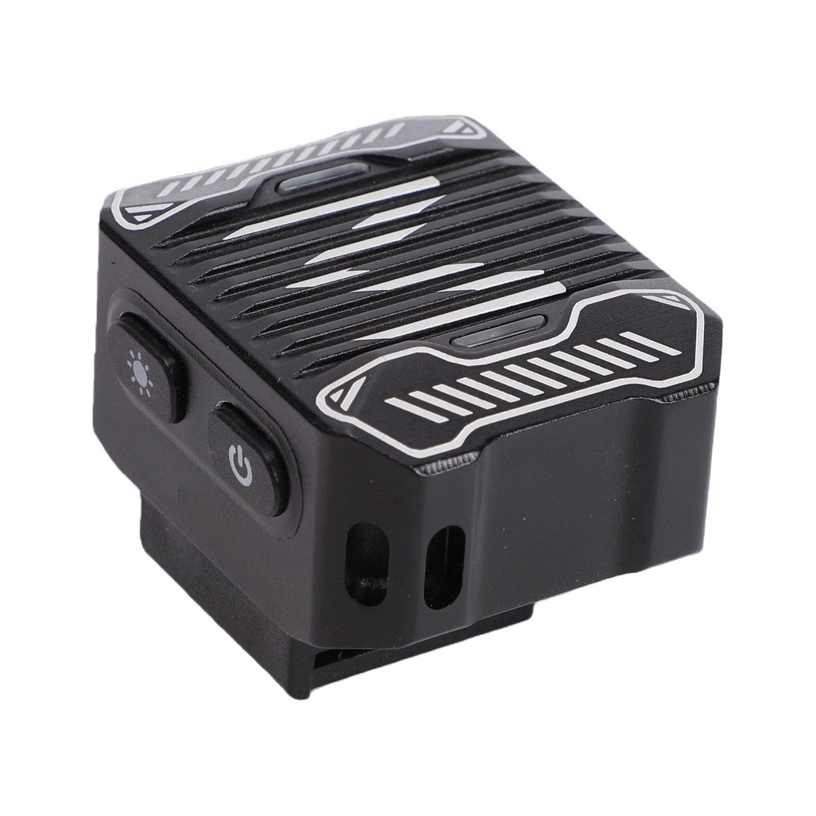 Jiawu Flash per Fotocamera, Supporto Universale per Slitta a Caldo, 6500K (BLACK)