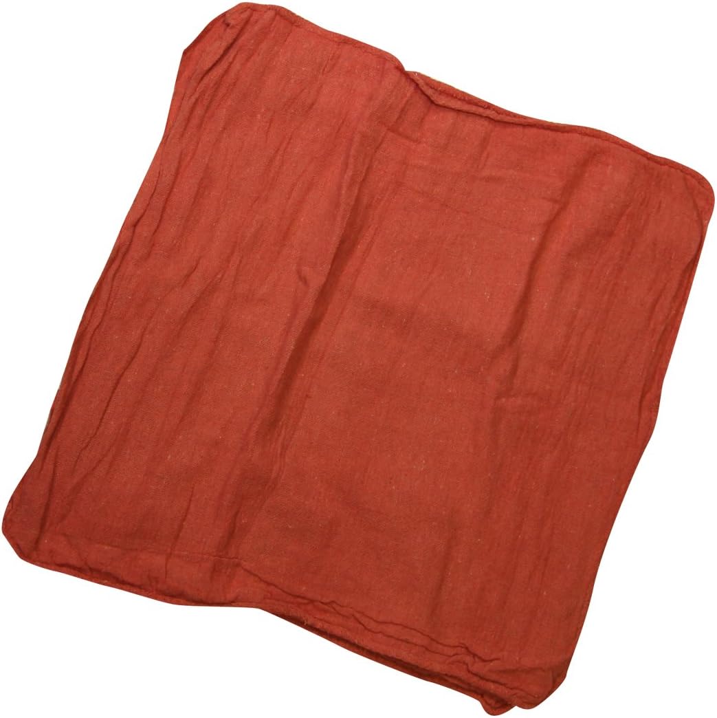 TrimacoSuperTuff Red Shop Towels, 14-inch x 14-inch, 4-Pack