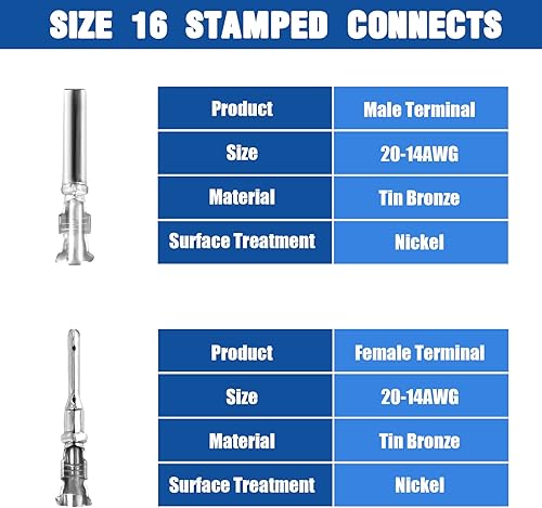 Miniatura 4 de Juego de conectores Deutsch DT de 288 piezas, 3 unidades, 2, 3, 4, 6, 8, 12 pines, color gris, impermeable, conector eléctrico con contacto