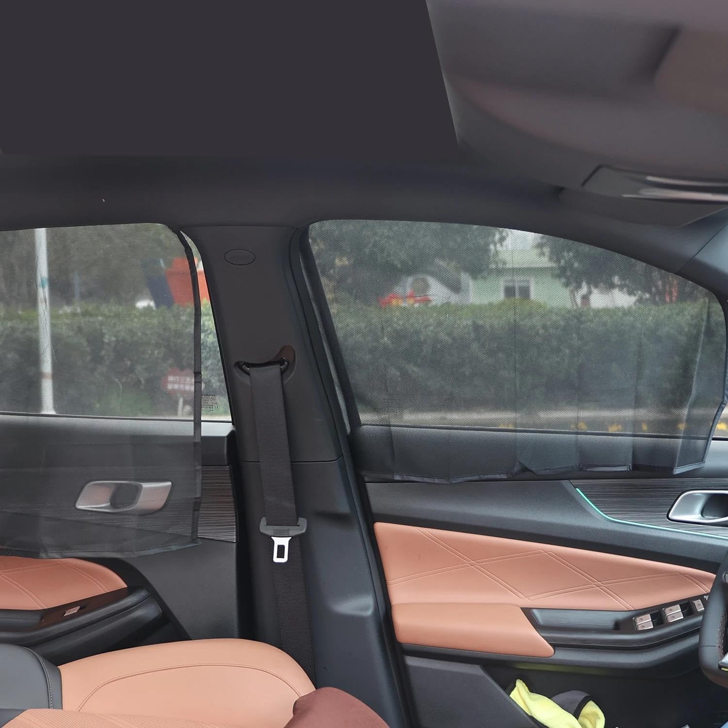 Parasol Magnético Parasol Magnético Para Coche Parasol Para Ventana Delantera Y Trasera Malla Opaca Protector Privacidad Para Coche(Front Rear 4pcs)