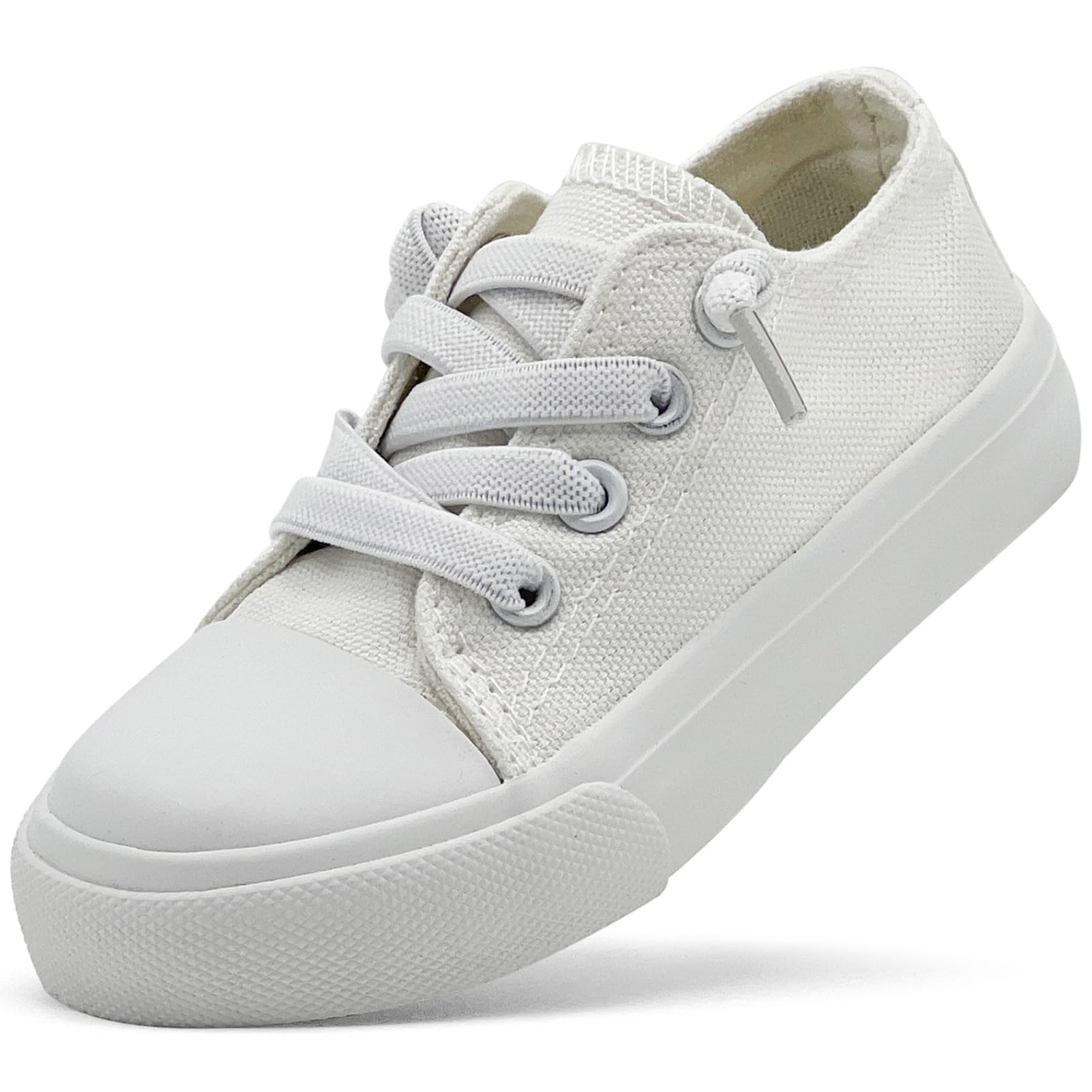 Zapatos de lona para niños y niñas, zapatillas de moda para niños pequeños, con cordones, transpirables, informales, para caminar