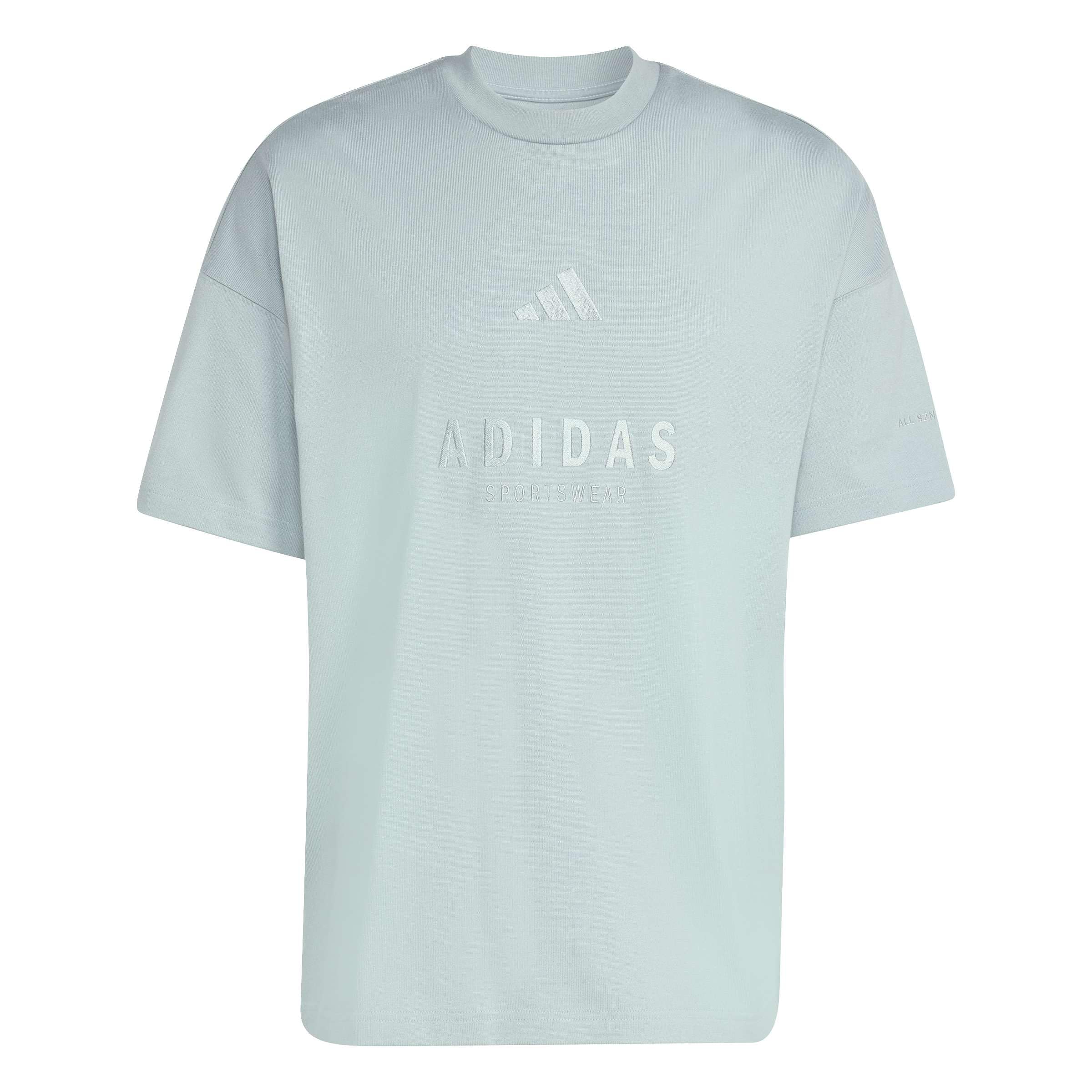 adidas Men's All SZN Embroidered Graphics T-Shirt, Wonder Sage, XXL