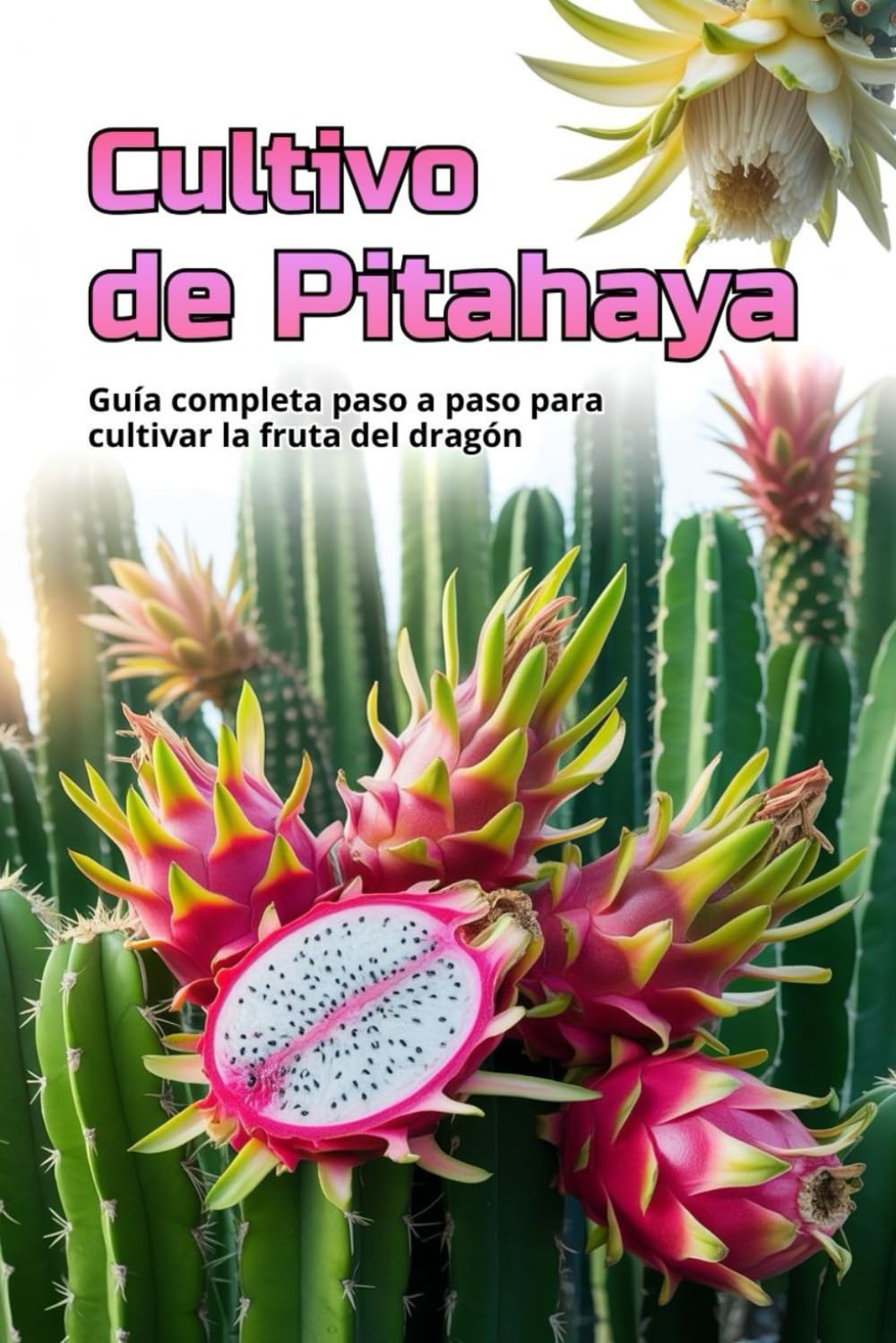 Cultivo de Pitahaya: Una guía completa para el cultivo de Pitahaya: desde la elección de una variedad y la preparación del material de plantación hasta el cuidado, la polinización y la cosecha.