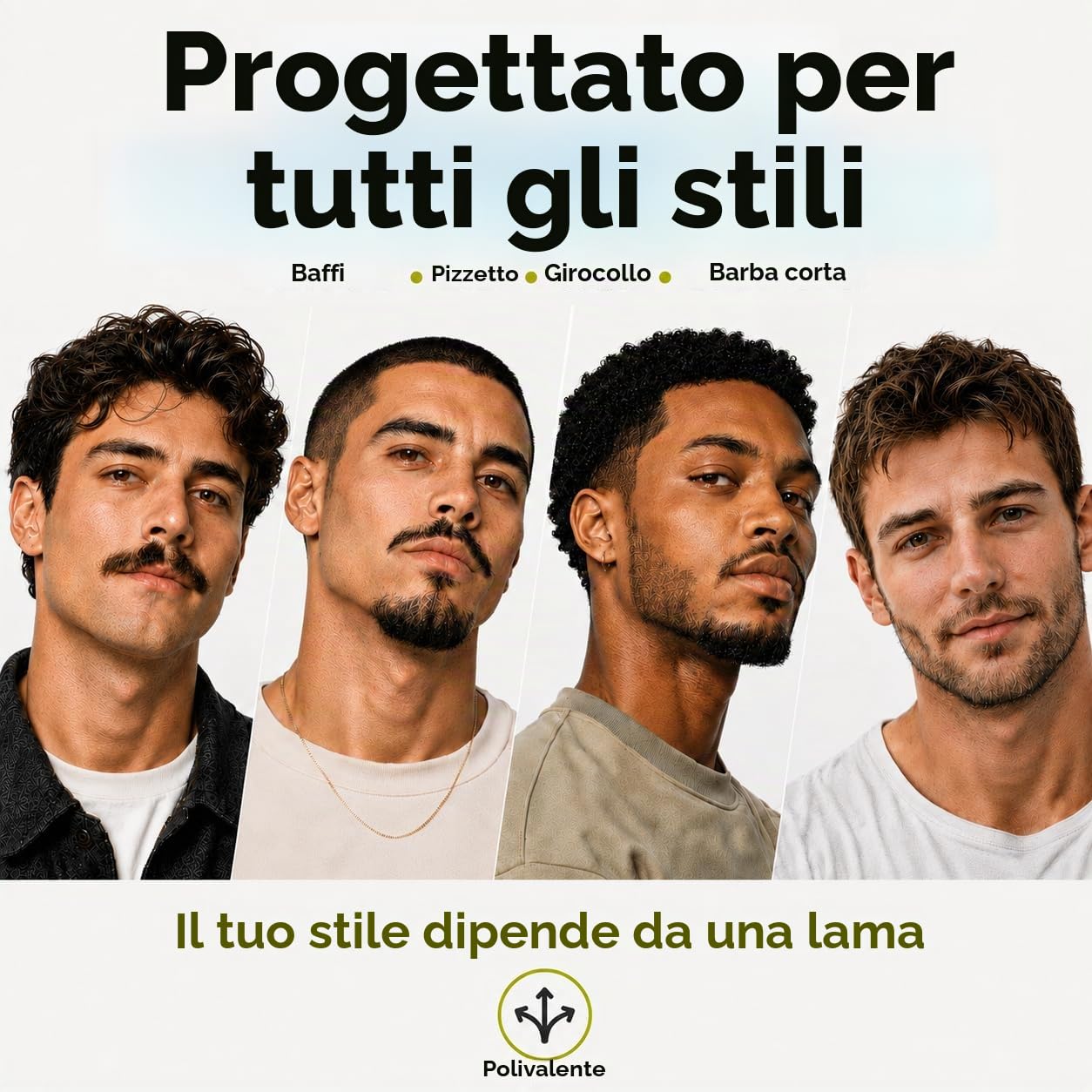 Cartucce per rasoio elettrico - Confezione da 3 lame - Compatibile con tutti i modelli O Blade - Rasatura e cura della barba - 4 mesi di utilizzo